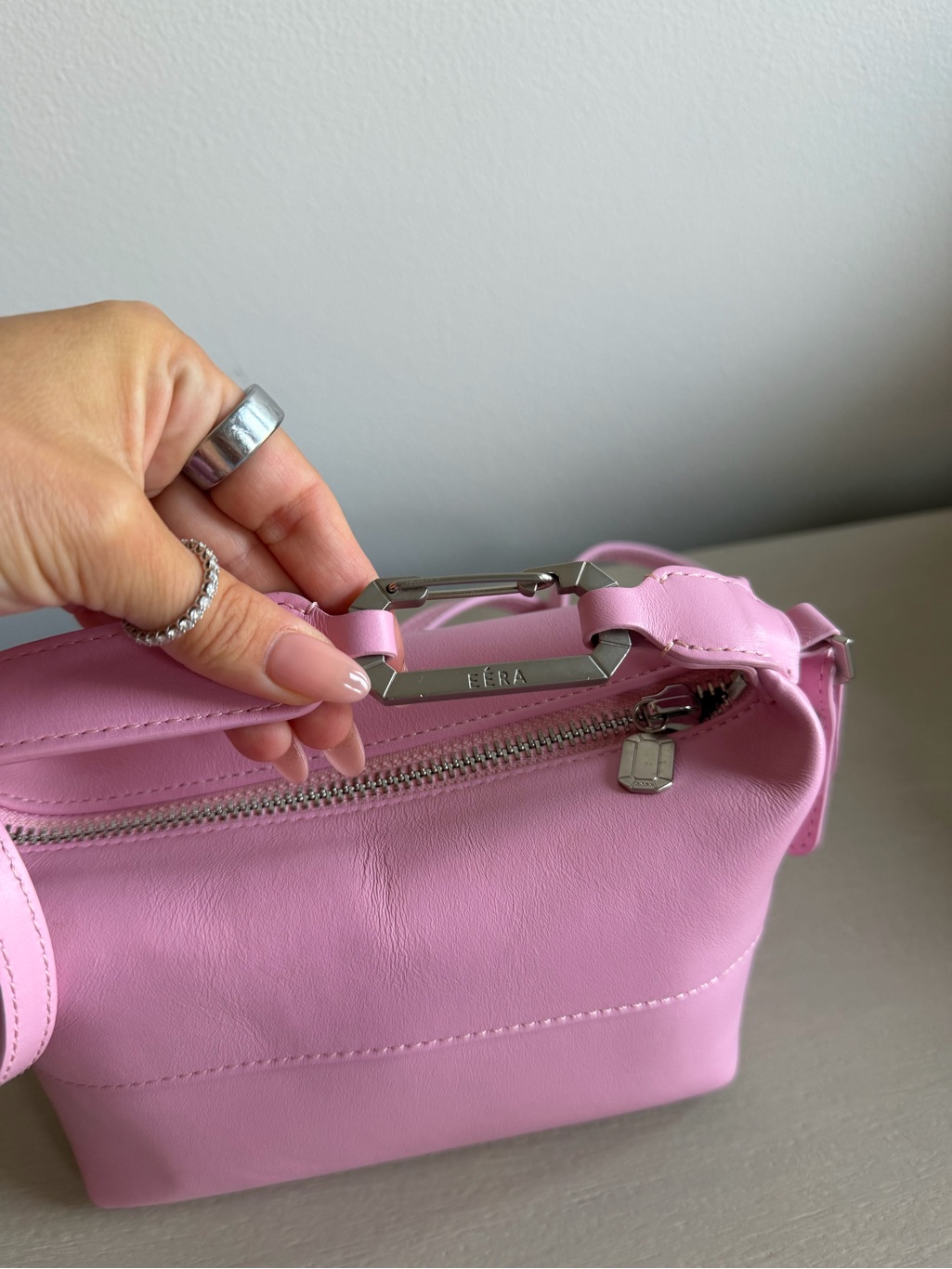 Eera Moon Pink Bag Genuine Leather — image 3 of 8